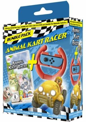 Animal Kart Racer - Bundle inkl. Racing Wheel