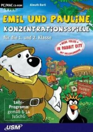 Emil und Pauline: Konzentrationsspiele für die 1. und 2. Klasse (PC+MAC)