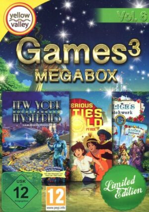 Games 3 PC Mega Box Vol. 6 - Limited Edition