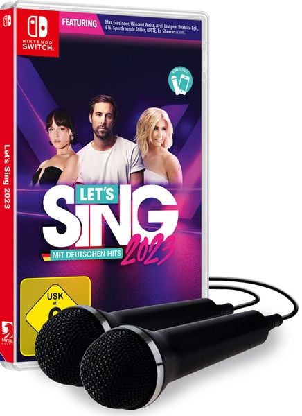 Let's Sing 2023 - Mit deutschen Hits + 2 Mikrofone