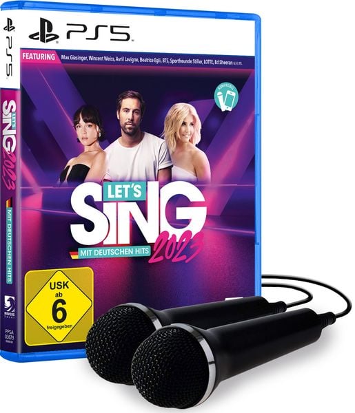 Let's Sing 2023 - Mit deutschen Hits + 2 Mikrofone