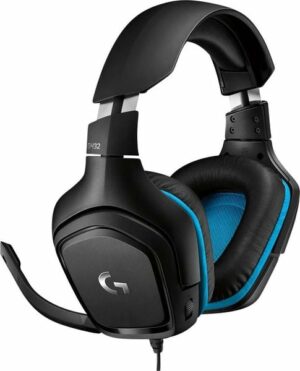 Logitech Gaming G432 Gaming Over Ear Headset kabelgebunden 7.1 Surround Schwarz