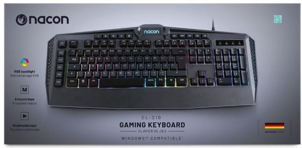 NACON PC Gaming Keyboard CL-210DE