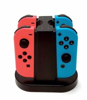 Nintendo Switch - Quad Charging Station für Joy-Con Controller / Ladestation für 4 Joy-Con Controller