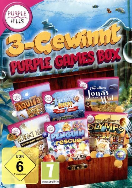 Purple Hills - 3-Gewinnt Purple Games Box