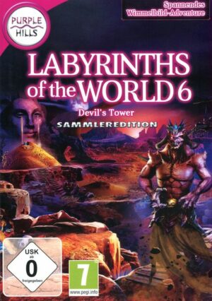 Purple Hills - Labyrinths of the World 6 - Devil's Tower