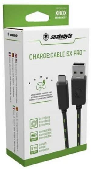 Snakebyte CHARGE:CABLE SX PRO