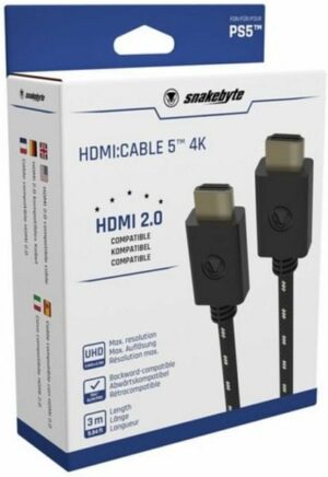 Snakebyte HDMI:CABLE 5 4K