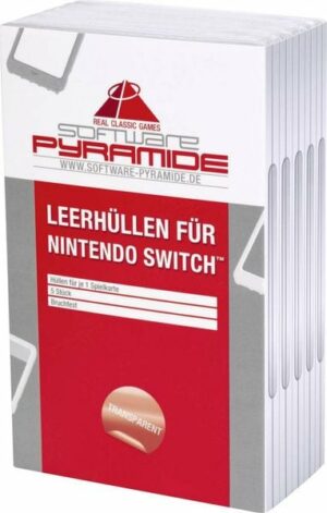 Software Pyramide 31959 Aufbewahrungsbox für Spiele Nintendo Switch