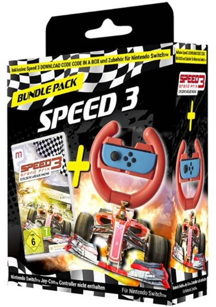 Speed 3 - Grand Prix Bundle Pack inkl. Racing Wheel