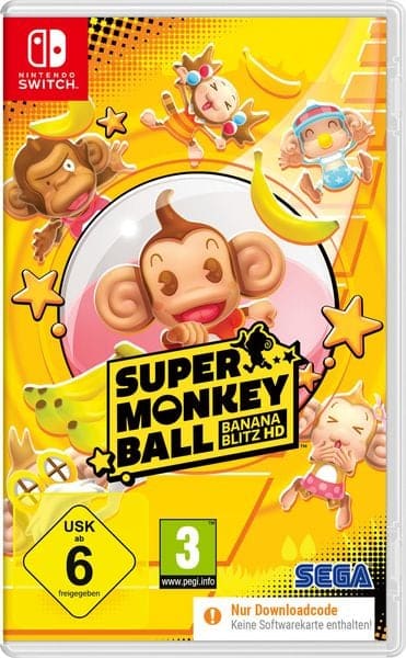 Super Monkey Ball - Banana Blitz HD (Code-in-a-Box)