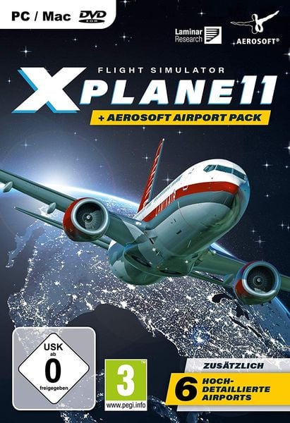 XPlane 11 + Aerosoft Pack/CD-ROM